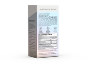 Supplement box with 'Supplement Facts' label on a white background